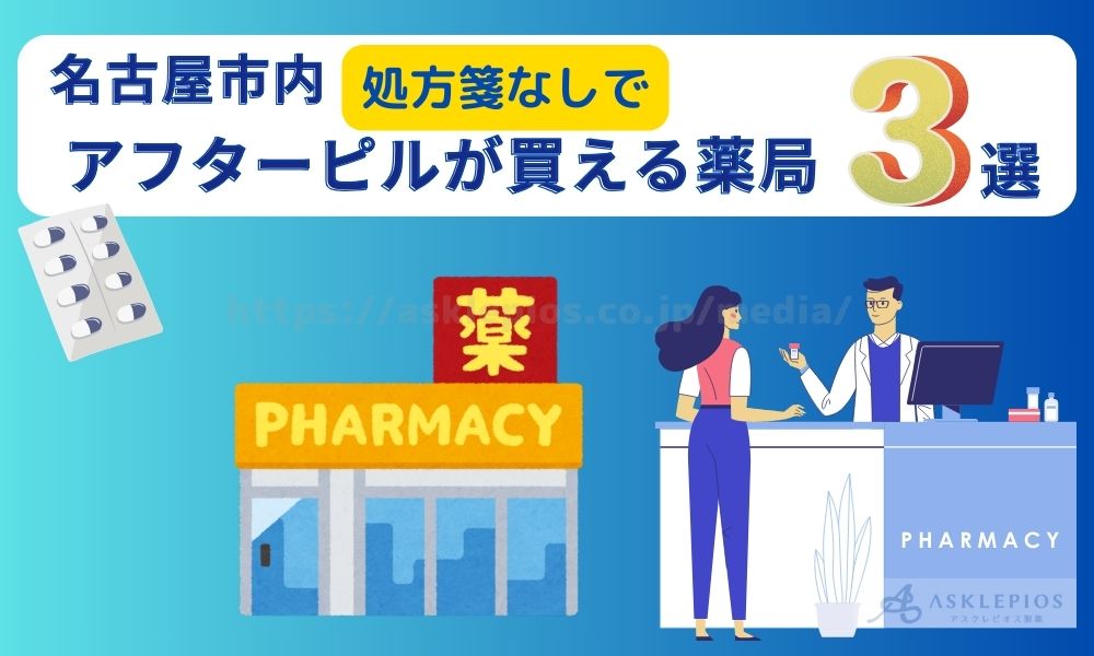 アフターピル　名古屋　薬局　試験販売